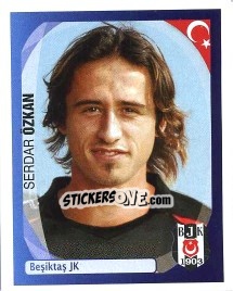 Sticker Serdar Özkan - UEFA Champions League 2007-2008 - Panini