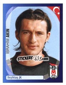 Figurina Ibrahim Akin - UEFA Champions League 2007-2008 - Panini