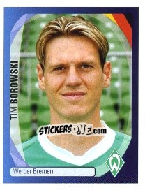 Figurina Tim Borowski - UEFA Champions League 2007-2008 - Panini