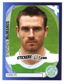 Sticker Stephen McManus - UEFA Champions League 2007-2008 - Panini
