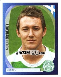 Sticker Aiden McGeady - UEFA Champions League 2007-2008 - Panini