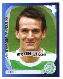 Sticker Jan Vennegoor Of Hesselink - UEFA Champions League 2007-2008 - Panini