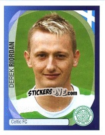 Cromo Derek Riordan - UEFA Champions League 2007-2008 - Panini