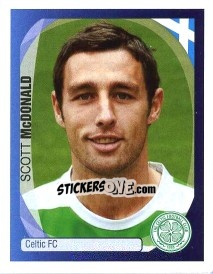 Sticker Scott McDonald - UEFA Champions League 2007-2008 n. 127 - Panini