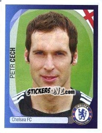 Sticker Petr Cech - UEFA Champions League 2007-2008 - Panini