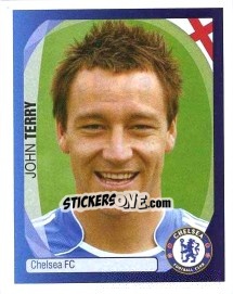 Cromo John Terry - UEFA Champions League 2007-2008 - Panini