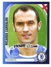 Sticker Ricardo Carvalho - UEFA Champions League 2007-2008 - Panini