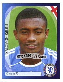 Sticker Salomon Kalou - UEFA Champions League 2007-2008 n. 144 - Panini