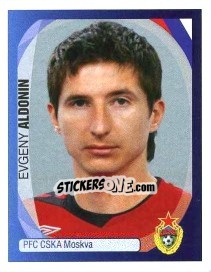 Cromo Evgeni Aldonin - UEFA Champions League 2007-2008 - Panini