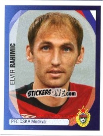 Sticker Elvir Rahimic - UEFA Champions League 2007-2008 - Panini
