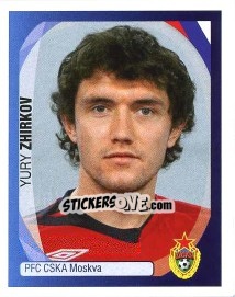 Sticker Yuri Zhirkov - UEFA Champions League 2007-2008 n. 156 - Panini
