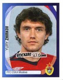 Cromo Yuri Zhirkov - UEFA Champions League 2007-2008 - Panini