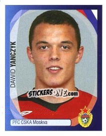 Cromo Dawid Yanczyk - UEFA Champions League 2007-2008 - Panini