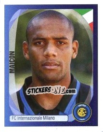 Sticker Maicon - UEFA Champions League 2007-2008 n. 167 - Panini