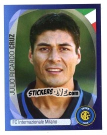 Cromo Julio Ricardo Cruz - UEFA Champions League 2007-2008 - Panini