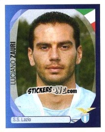 Sticker Luciano Zauri - UEFA Champions League 2007-2008 n. 182 - Panini