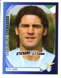 Figurina Guglielmo Stendardo - UEFA Champions League 2007-2008 - Panini