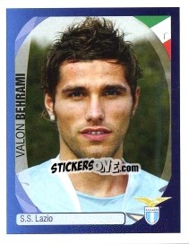 Sticker Valon Behrami - UEFA Champions League 2007-2008 n. 187 - Panini