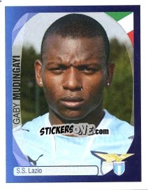 Figurina Gaby Mudingayi - UEFA Champions League 2007-2008 - Panini