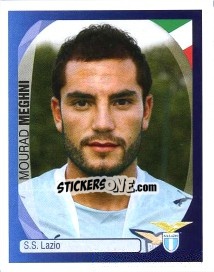 Sticker Mourad Meghni - UEFA Champions League 2007-2008 - Panini