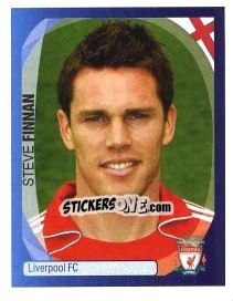 Cromo Steve Finnan - UEFA Champions League 2007-2008 - Panini