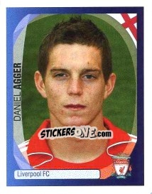 Figurina Daniel Agger - UEFA Champions League 2007-2008 - Panini