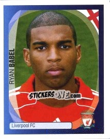 Cromo Ryan Babel - UEFA Champions League 2007-2008 - Panini