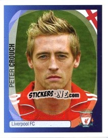 Sticker Peter Crouch - UEFA Champions League 2007-2008 - Panini