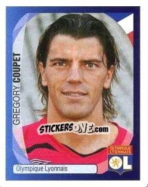 Sticker Gregory Coupet - UEFA Champions League 2007-2008 - Panini