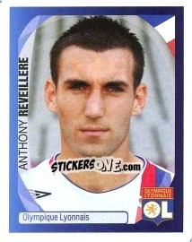 Sticker Anthony Reveillere - UEFA Champions League 2007-2008 - Panini