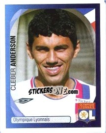 Sticker Cleber Anderson - UEFA Champions League 2007-2008 - Panini
