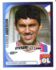 Figurina Cleber Anderson - UEFA Champions League 2007-2008 - Panini