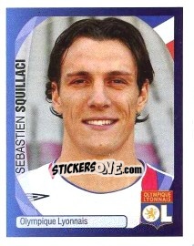 Cromo Sebastien Squillaci - UEFA Champions League 2007-2008 - Panini
