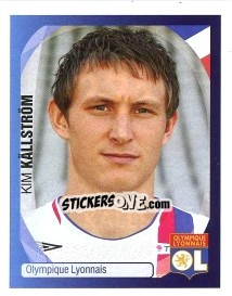 Sticker Kim Källström - UEFA Champions League 2007-2008 n. 221 - Panini