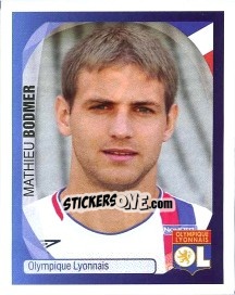 Sticker Mathieu Bodmer - UEFA Champions League 2007-2008 - Panini