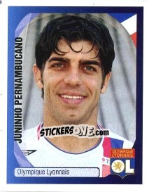 Cromo Juninho Pernambucano - UEFA Champions League 2007-2008 - Panini