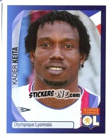 Sticker Kader Keita - UEFA Champions League 2007-2008 - Panini