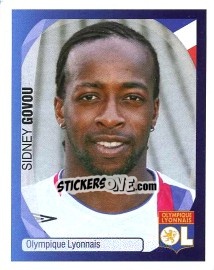 Cromo Sidney Govou - UEFA Champions League 2007-2008 - Panini