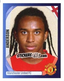 Sticker Anderson - UEFA Champions League 2007-2008 - Panini