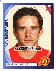 Figurina Owen Hargreaves - UEFA Champions League 2007-2008 - Panini