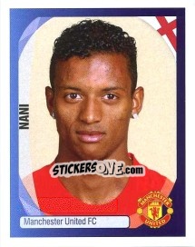 Sticker Nani - UEFA Champions League 2007-2008 - Panini