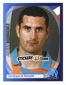 Sticker Julien Rodriguez - UEFA Champions League 2007-2008 - Panini