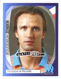 Sticker Boudewijn Zenden - UEFA Champions League 2007-2008 - Panini