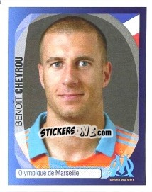 Sticker Benoît Cheyrou - UEFA Champions League 2007-2008 - Panini