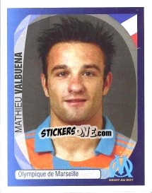 Sticker Mathieu Valbuena - UEFA Champions League 2007-2008 - Panini