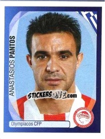 Sticker Anastasios Pantos - UEFA Champions League 2007-2008 - Panini