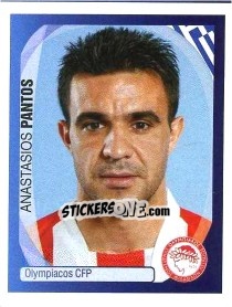 Cromo Anastasios Pantos - UEFA Champions League 2007-2008 - Panini