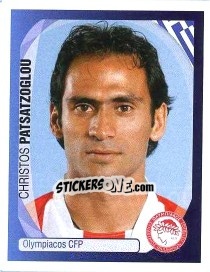 Cromo Christos Patsatzoglou - UEFA Champions League 2007-2008 - Panini