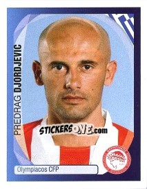 Sticker Predrag Djordjevic - UEFA Champions League 2007-2008 n. 272 - Panini