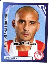 Sticker Kristian Raul Ledesma - UEFA Champions League 2007-2008 - Panini